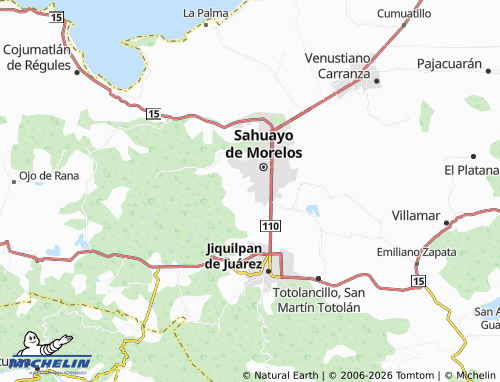 Mappa MICHELIN Santa Rita - ViaMichelin