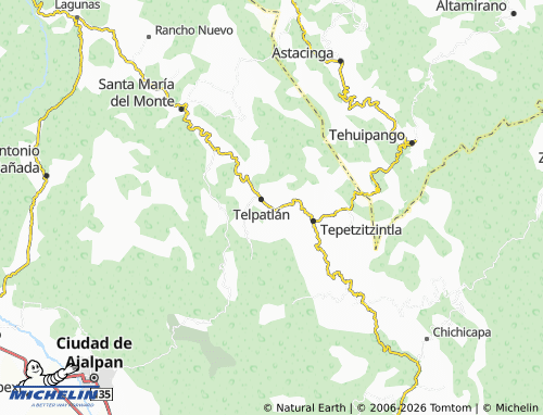 Carte MICHELIN Los Capulines - ViaMichelin