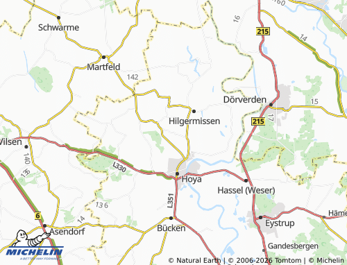 MICHELIN Heesen map - ViaMichelin