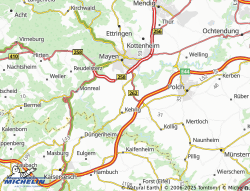 MICHELIN Alzheim map - ViaMichelin
