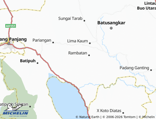 Mapa MICHELIN Padang Magek - ViaMichelin