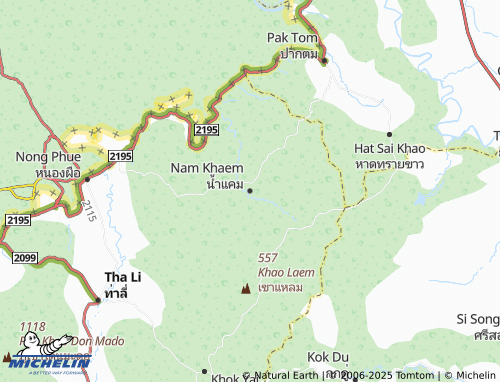 MICHELIN Nam Khaem map - ViaMichelin