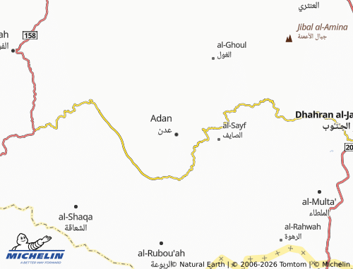 MICHELIN-Landkarte Adan - ViaMichelin