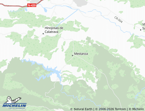 MICHELIN Mestanza map - ViaMichelin