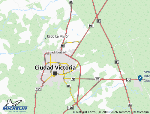 Mappa MICHELIN Parque de La Salud - ViaMichelin