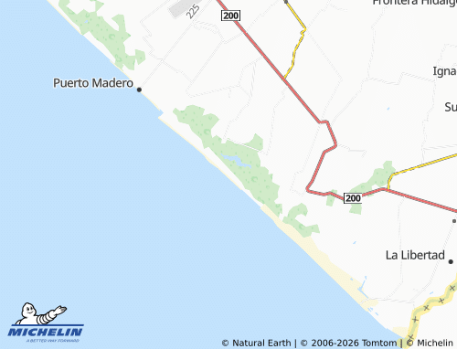 Mappa MICHELIN Barra de Cahoacán - ViaMichelin