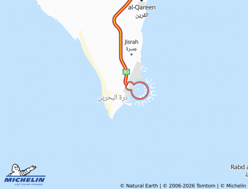 MICHELIN Tarrafi map - ViaMichelin