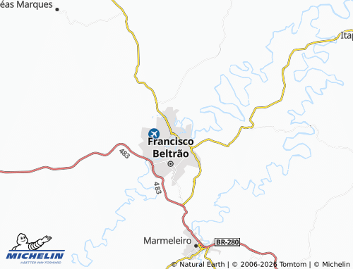 Mappa MICHELIN Jardim Itália - ViaMichelin