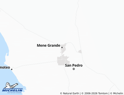 MICHELIN Mene Grande map - ViaMichelin