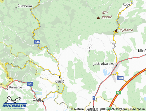 Carte MICHELIN Balaban - ViaMichelin