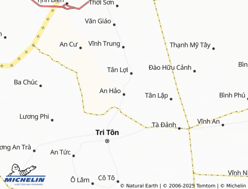 MICHELIN An Hảo map - ViaMichelin
