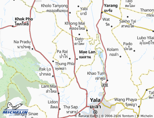 Mapa MICHELIN Mae Lan - ViaMichelin