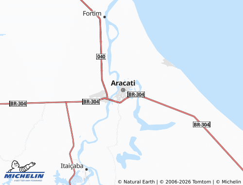 MICHELIN Centro map - ViaMichelin