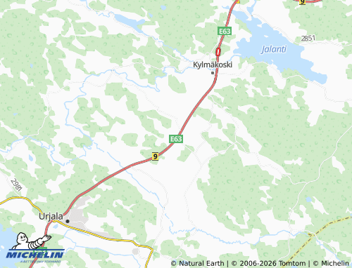 MICHELIN-Landkarte Hiisko - ViaMichelin