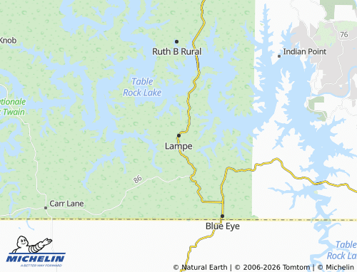 Mappa MICHELIN Lampe - ViaMichelin