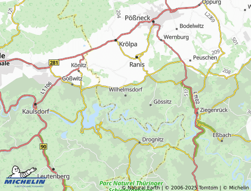 Kaart MICHELIN Wilhelmsdorf - ViaMichelin