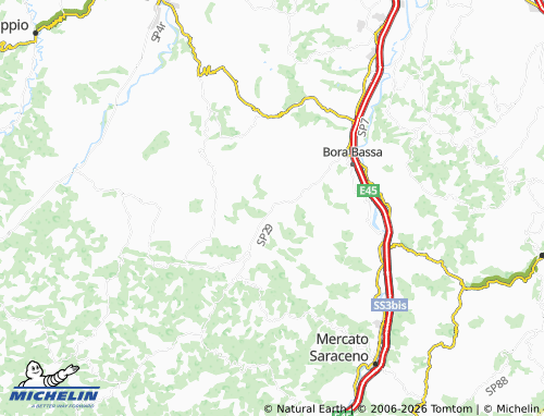 MICHELIN Osteria di Piavola map - ViaMichelin