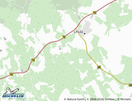 MICHELIN Nurme map - ViaMichelin
