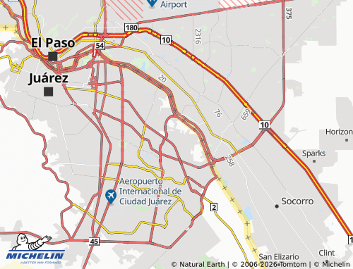 Mapa MICHELIN Reserva del Valle - ViaMichelin