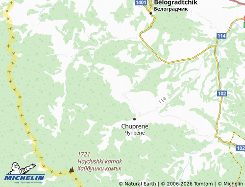 MICHELIN-Landkarte Varbovo - ViaMichelin