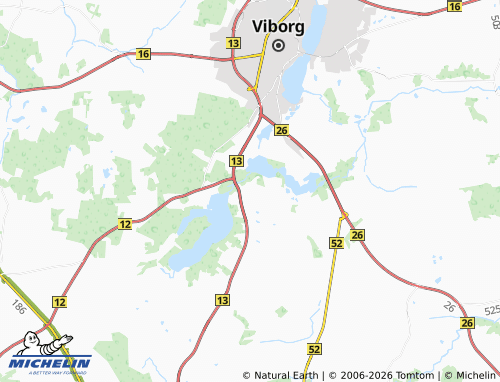 Mapa MICHELIN Birgittelyst - ViaMichelin