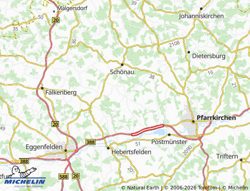 Mapa MICHELIN Neuhofen - ViaMichelin