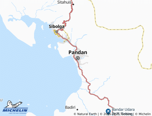 MICHELIN Pandan Wangi map - ViaMichelin