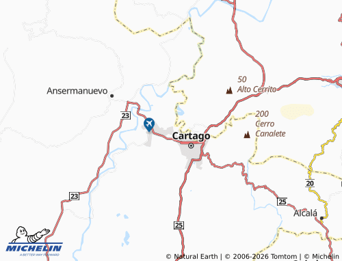 Carte MICHELIN San Carlos - ViaMichelin