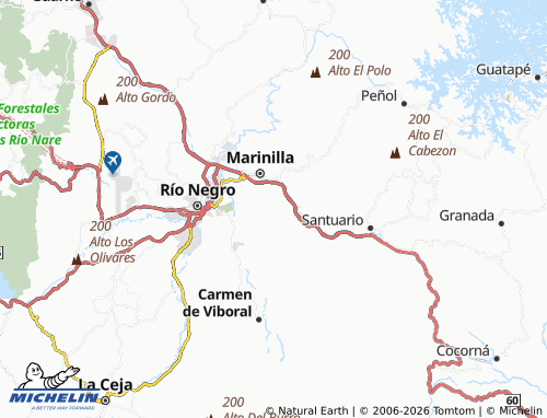 Mappa MICHELIN La Esperanza - ViaMichelin