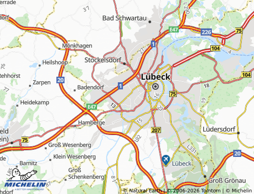 MICHELIN Buntekuh map - ViaMichelin