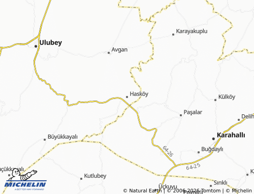 Mappa MICHELIN Hasköy - ViaMichelin