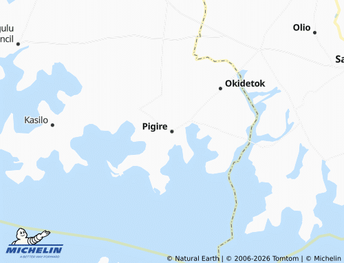 MICHELIN-Landkarte Pigire - ViaMichelin