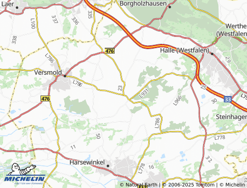 Mapa MICHELIN Hesselteich - ViaMichelin