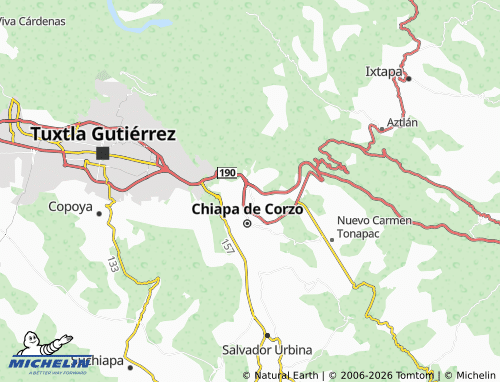 Mappa MICHELIN Santa Cruz El Nipe - ViaMichelin