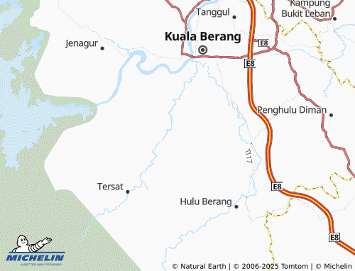 MICHELIN Kampung Pelandan map - ViaMichelin