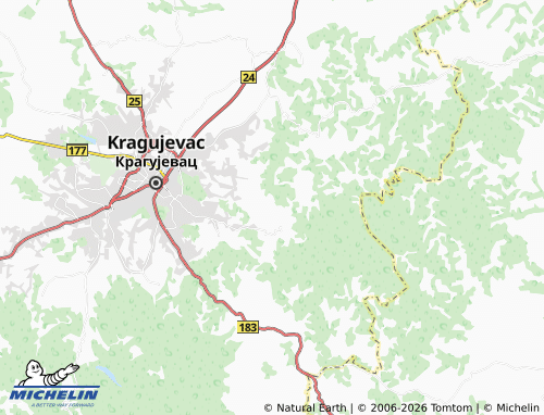 Mapa MICHELIN Jabučje - ViaMichelin