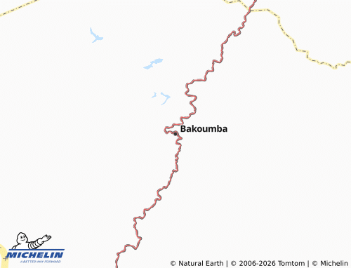 MICHELIN Bakoumba map - ViaMichelin