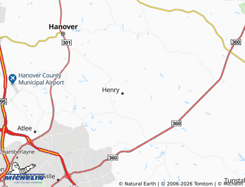 Mappa MICHELIN Henry - ViaMichelin