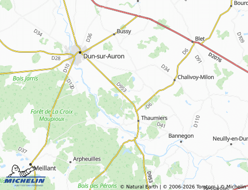 MICHELIN Cogny map - ViaMichelin