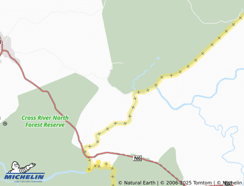MICHELIN Obokum map - ViaMichelin