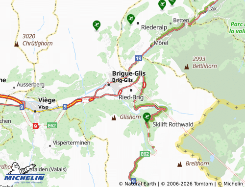 Mapa MICHELIN Lingwurm - ViaMichelin