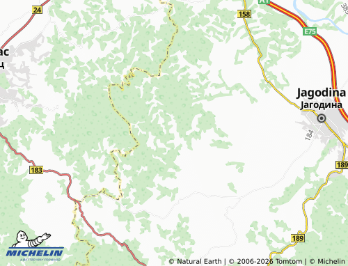 Mapa MICHELIN Mišević - ViaMichelin
