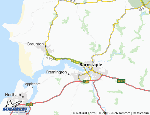 Mapa MICHELIN Ashford - ViaMichelin