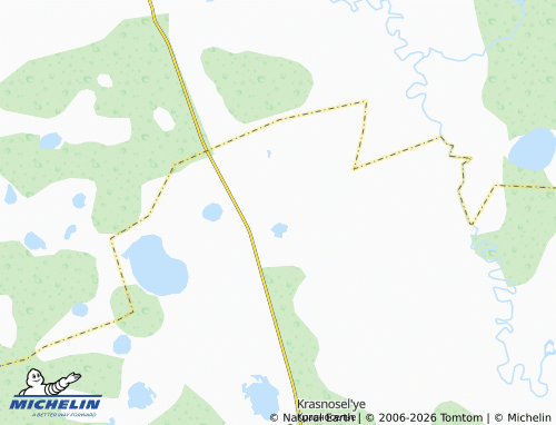 MICHELIN-Landkarte Krasnoye - ViaMichelin