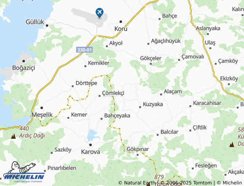 MICHELIN Karapınar map - ViaMichelin
