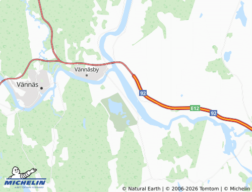 Mappa MICHELIN Ytterbyn - ViaMichelin