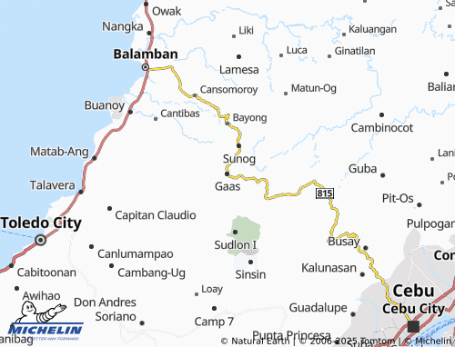 Mappa MICHELIN Gaas - ViaMichelin