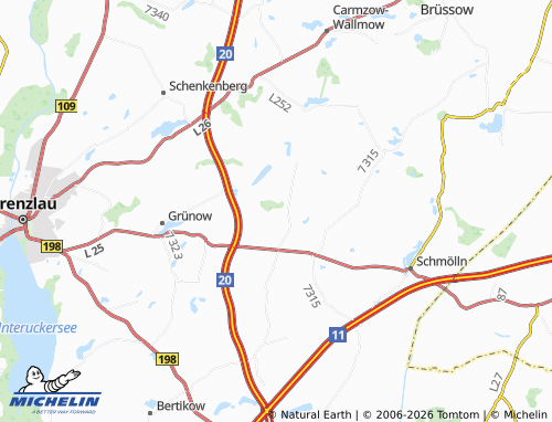 MICHELIN Ziemkendorf map - ViaMichelin