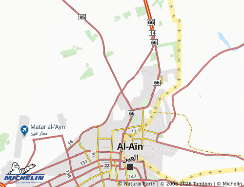 Carte MICHELIN Ramlat al-Ra'ee - ViaMichelin