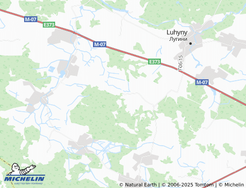 MICHELIN Krasnostav map - ViaMichelin